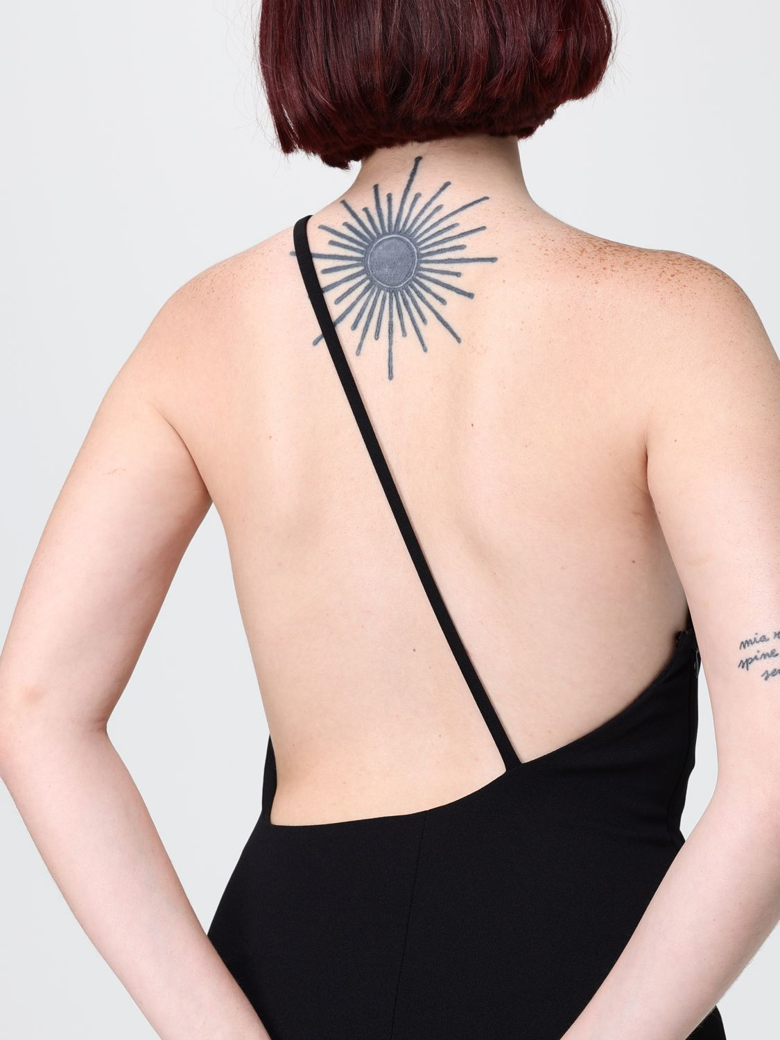 [Solace London] Sleeveless dress SS26 OS47008 BLACK