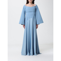 [Solace London] Long sleeve dress SS26 OS39001 SLATE BLUE