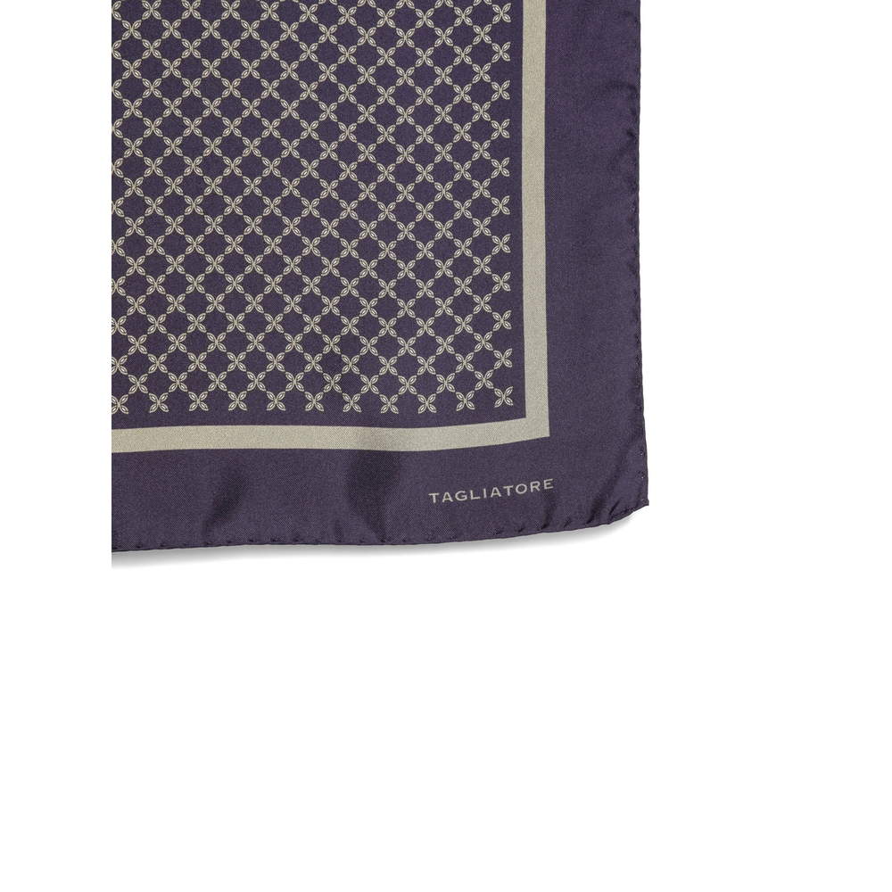[TAGLIATORE] Scarf FW26 NTI26-02 FOULARD90 NAVY