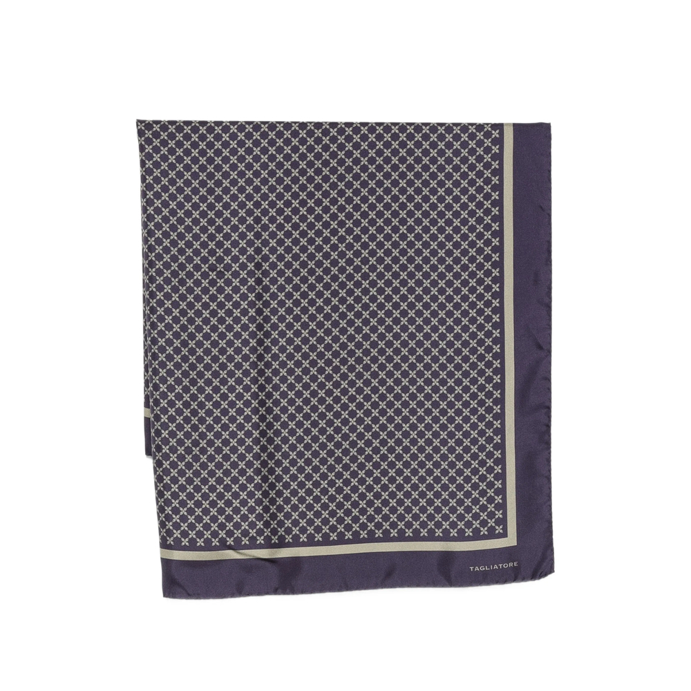 [TAGLIATORE] Scarf FW26 NTI26-02 FOULARD90 NAVY