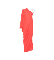 [Cortana] Sleeveless dress SS26 A3874CORALRED