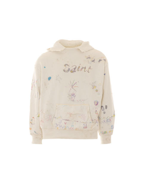 [SAINT MICHAEL] Sweatshirt SS26 SM-MK8-0000-C17WHITE