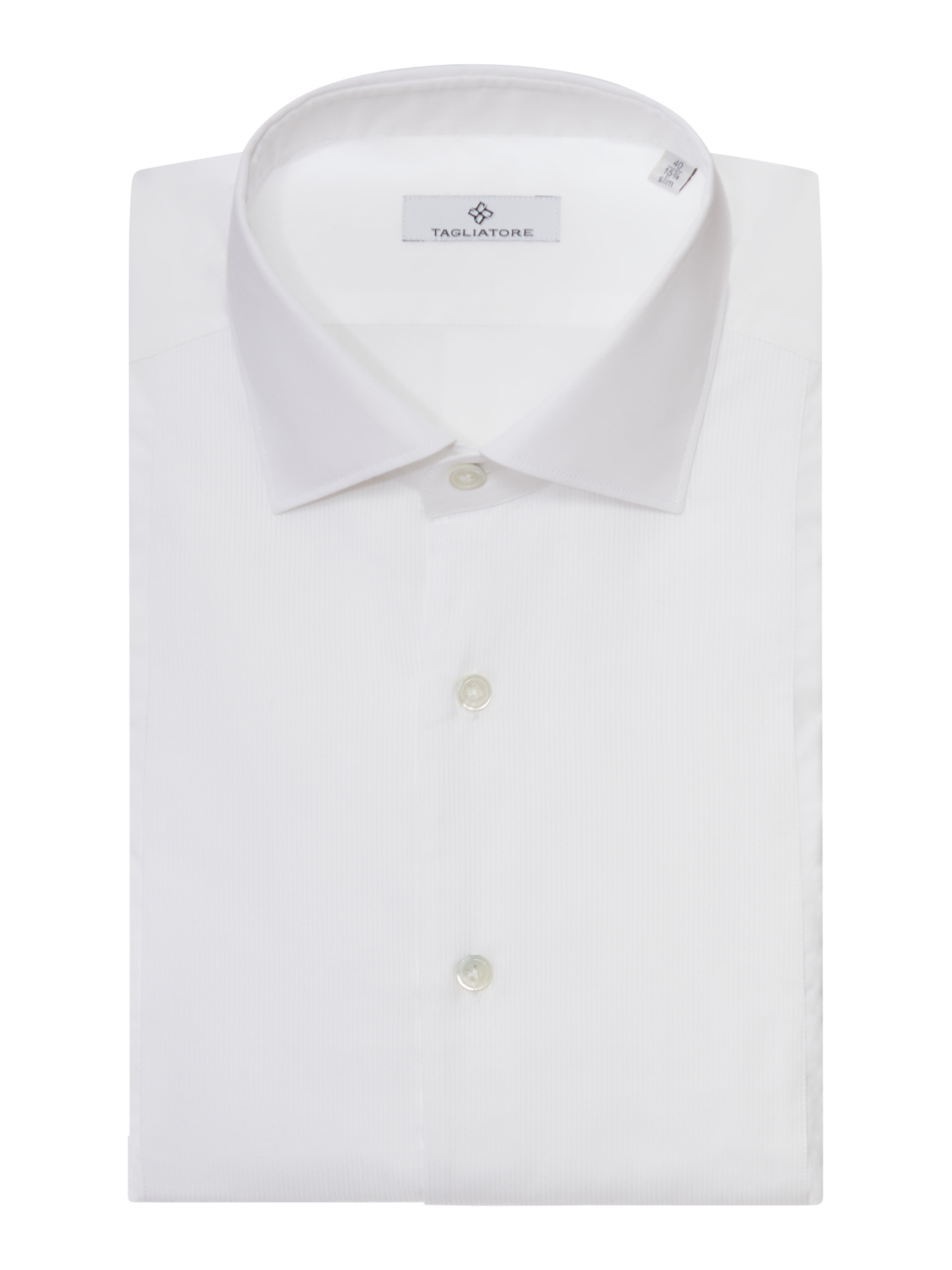 [TAGLIATORE] Shirts Long Sleeve FW26 BAE0170REGENT1 WHITE