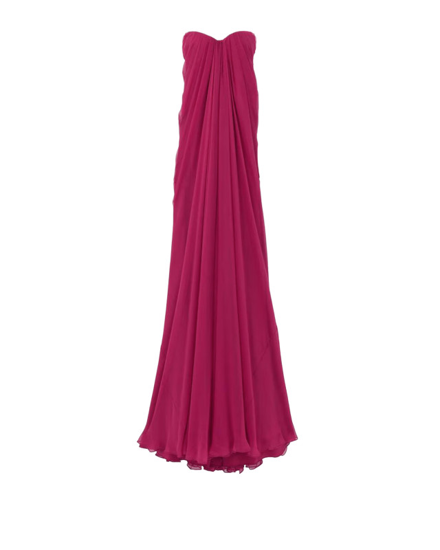 [Alexander McQueen] Sleeveless dress SS26 842937QBABX6193