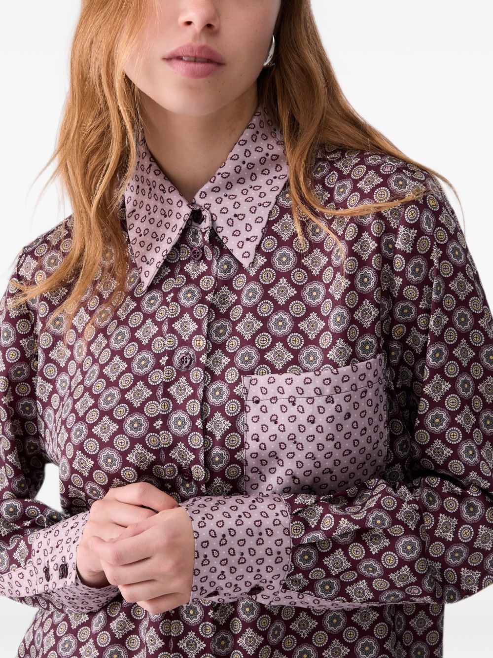 [Liu Jo] Shirts Long Sleeve FW26 WF6198 TS531 L9217