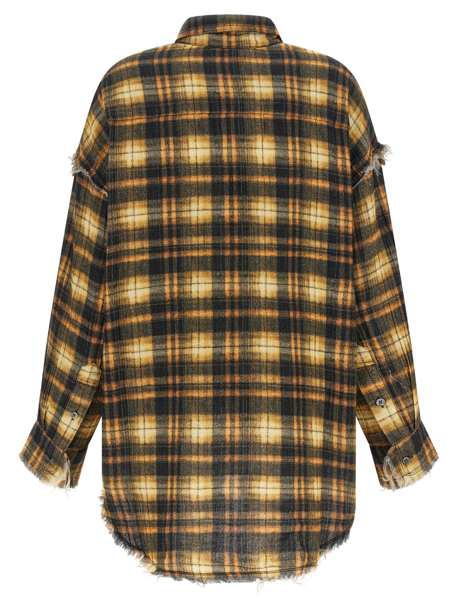 [R13] Shirts Long Sleeve FW26 R13WR075R918BBROWNPLAID