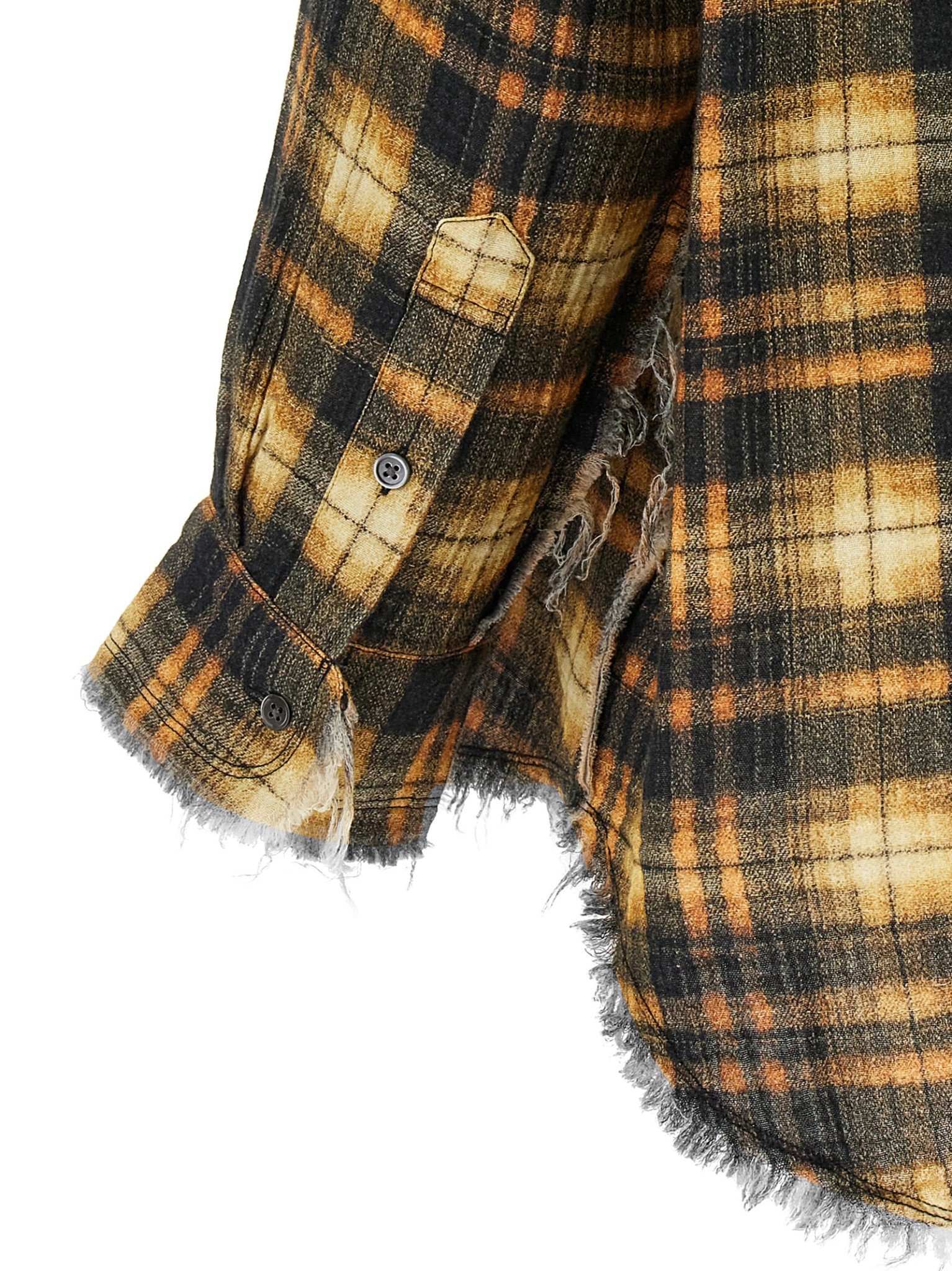 [R13] Shirts Long Sleeve FW26 R13WR075R918BBROWNPLAID