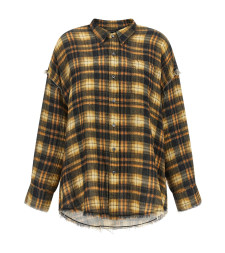 [R13] Shirts Long Sleeve FW26 R13WR075R918BBROWNPLAID