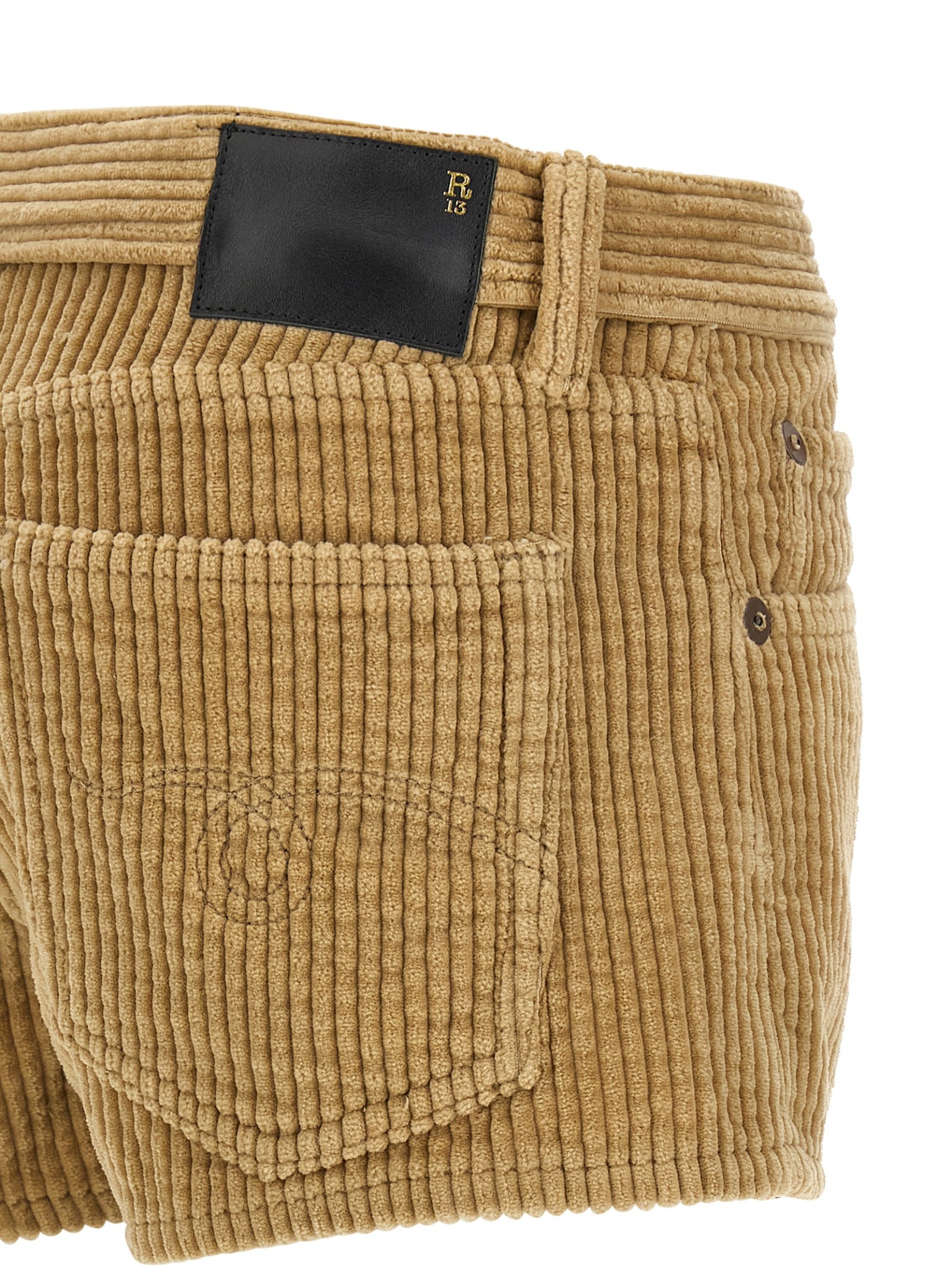 [R13] Shorts FW26 R13WD226R872BLIGHTKHAKI