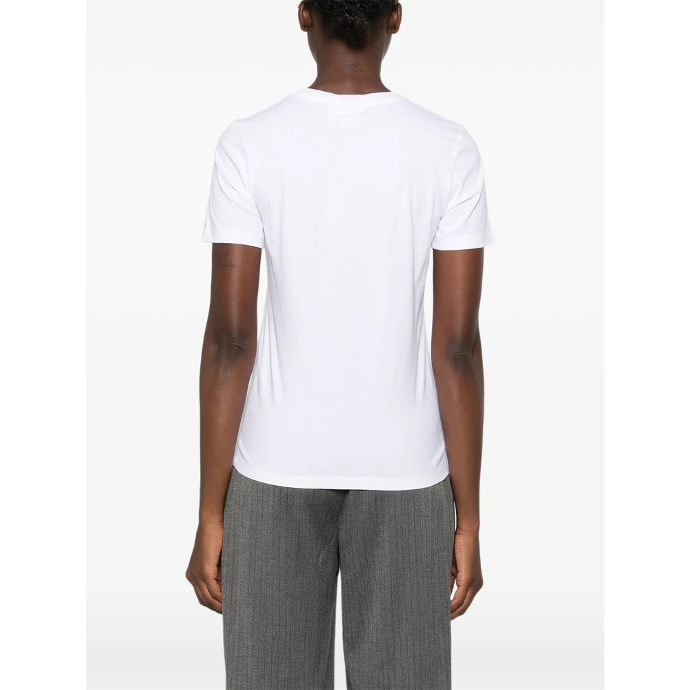 [MAISON KITSUNE] T-shirts Short Sleeve FW26 MRWJT11KJ7026  WHITE