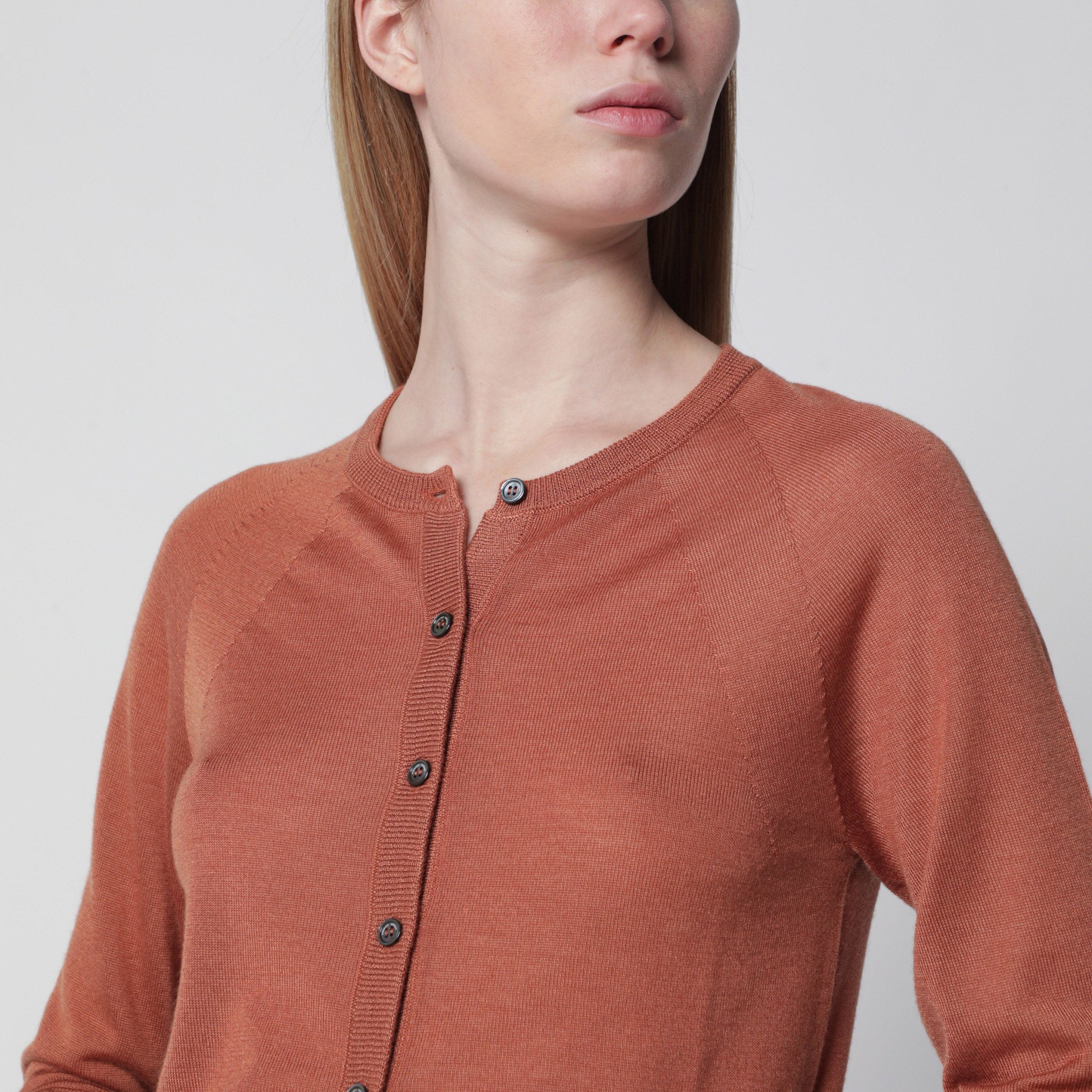 [ROBERTO COLLINA] Cardigan SS26 261FXA02020WS