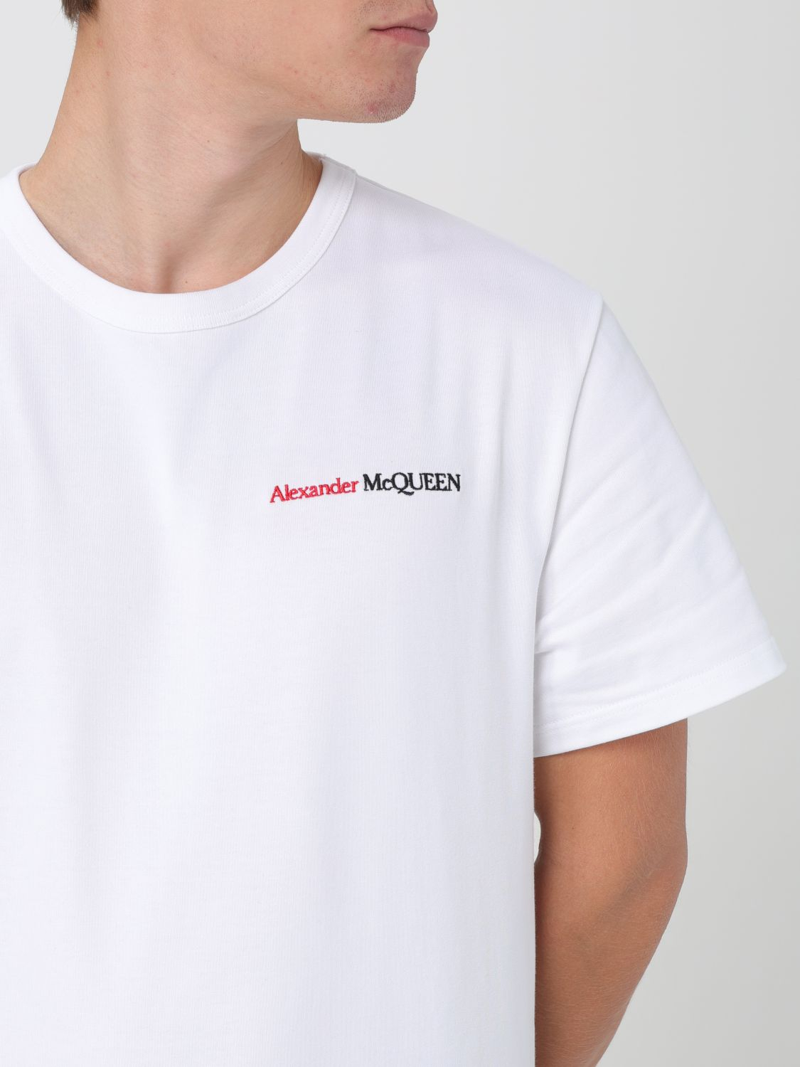 [McQueen] T-shirts Short Sleeve SS24 776281QXAAB 9000