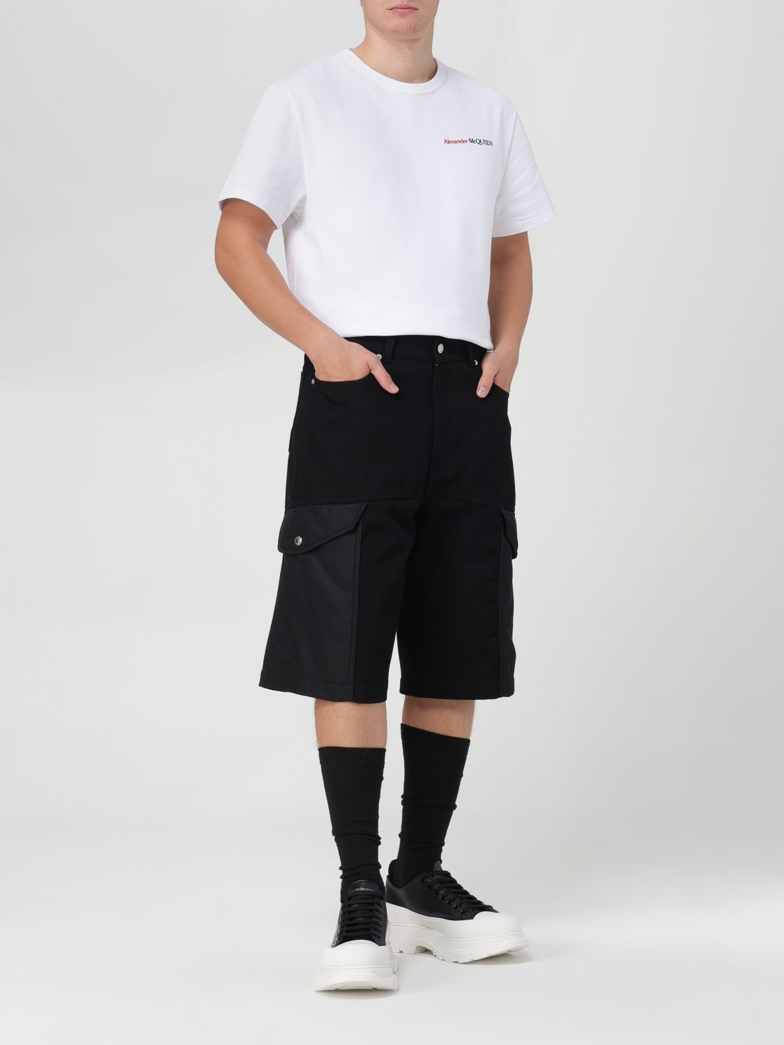 [McQueen] T-shirts Short Sleeve SS24 776281QXAAB 9000