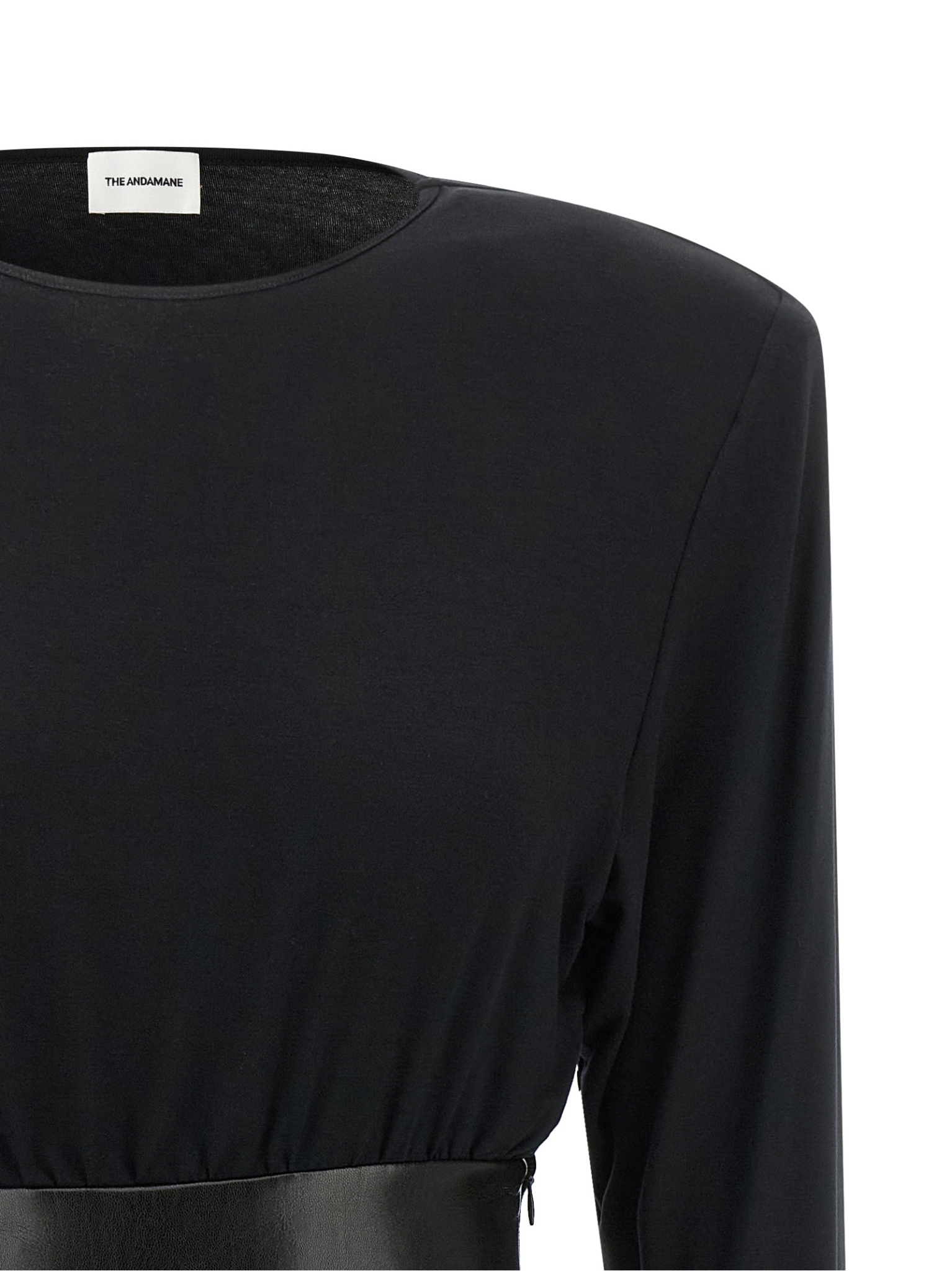 [THE ANDAMANE] Dress FW26 T200119ATJV053BLACK