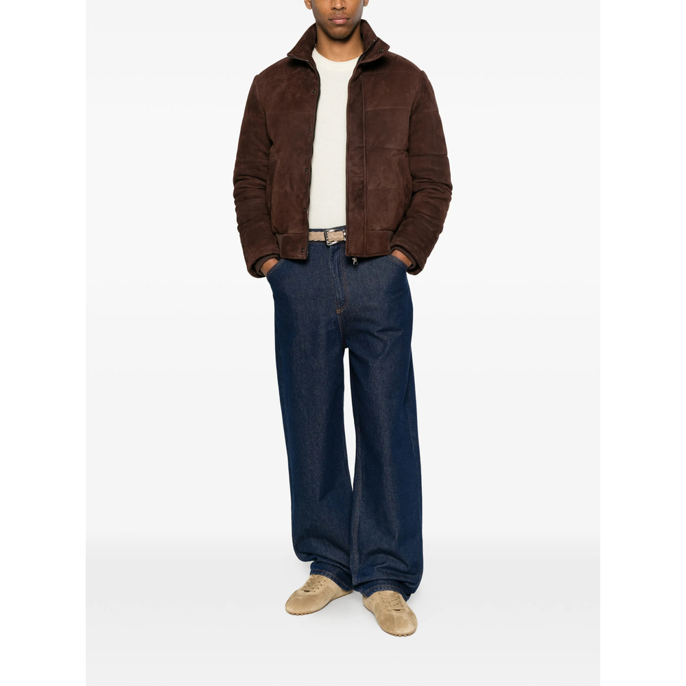 [TAGLIATORE] Leather Jacket FW26 CHI26-01 MASSEY BROWN