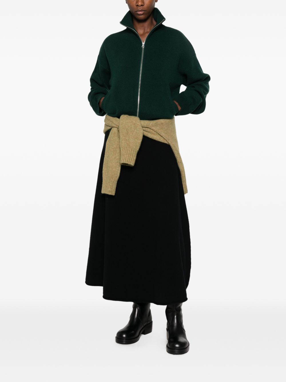 [Extreme Cashmere] Cardigan FW26 385XTRACUTE180