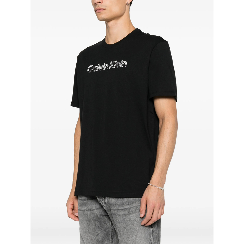 [CALVIN KLEIN] T-shirts Short Sleeve FW26 LV04LH800GUB1  BLACK