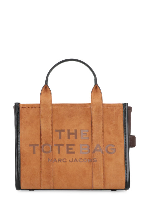 La borsa tote media in suede
