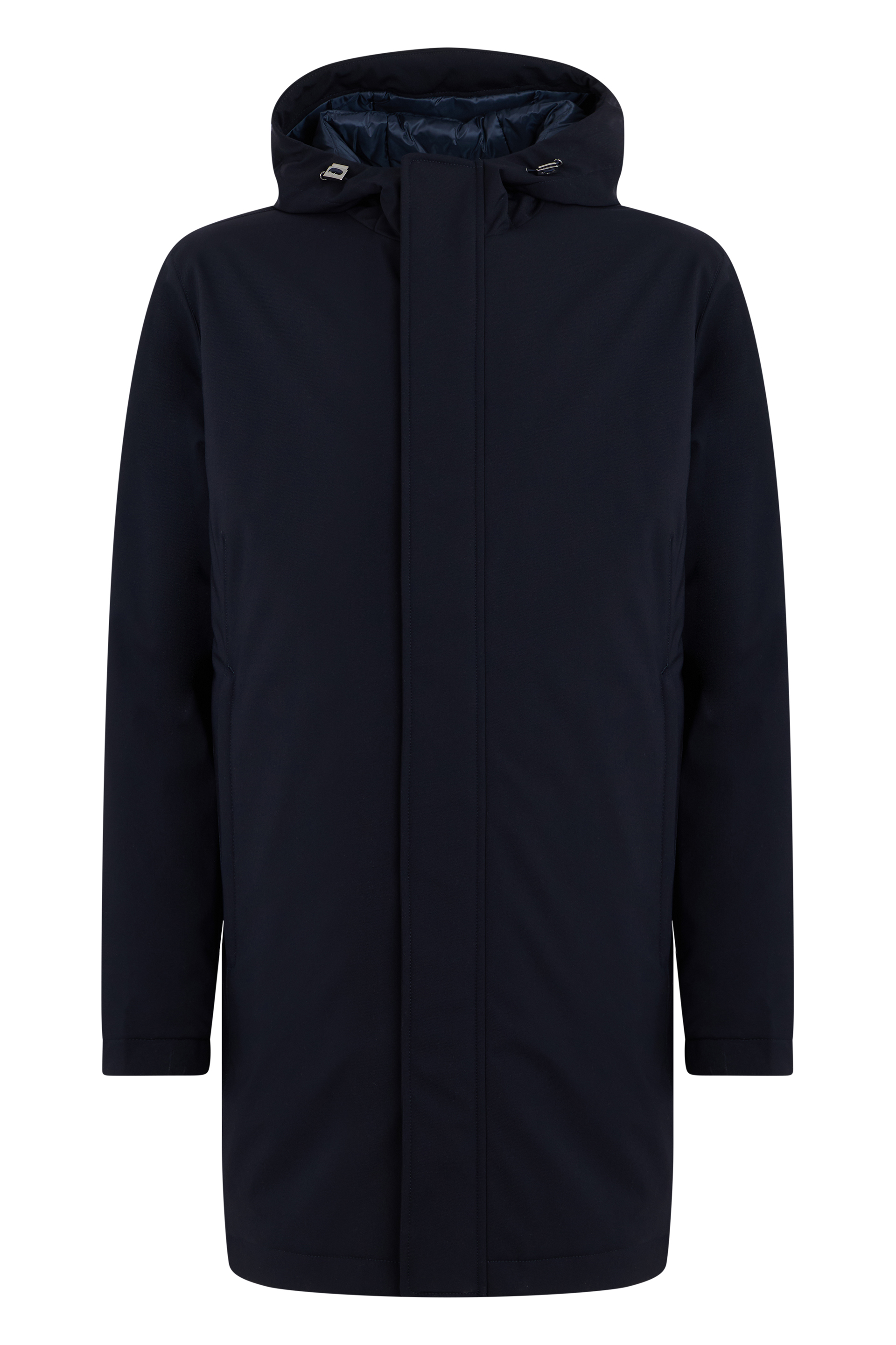 Parka with hood