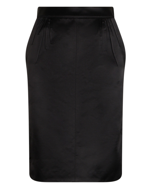 Fitted leather dress