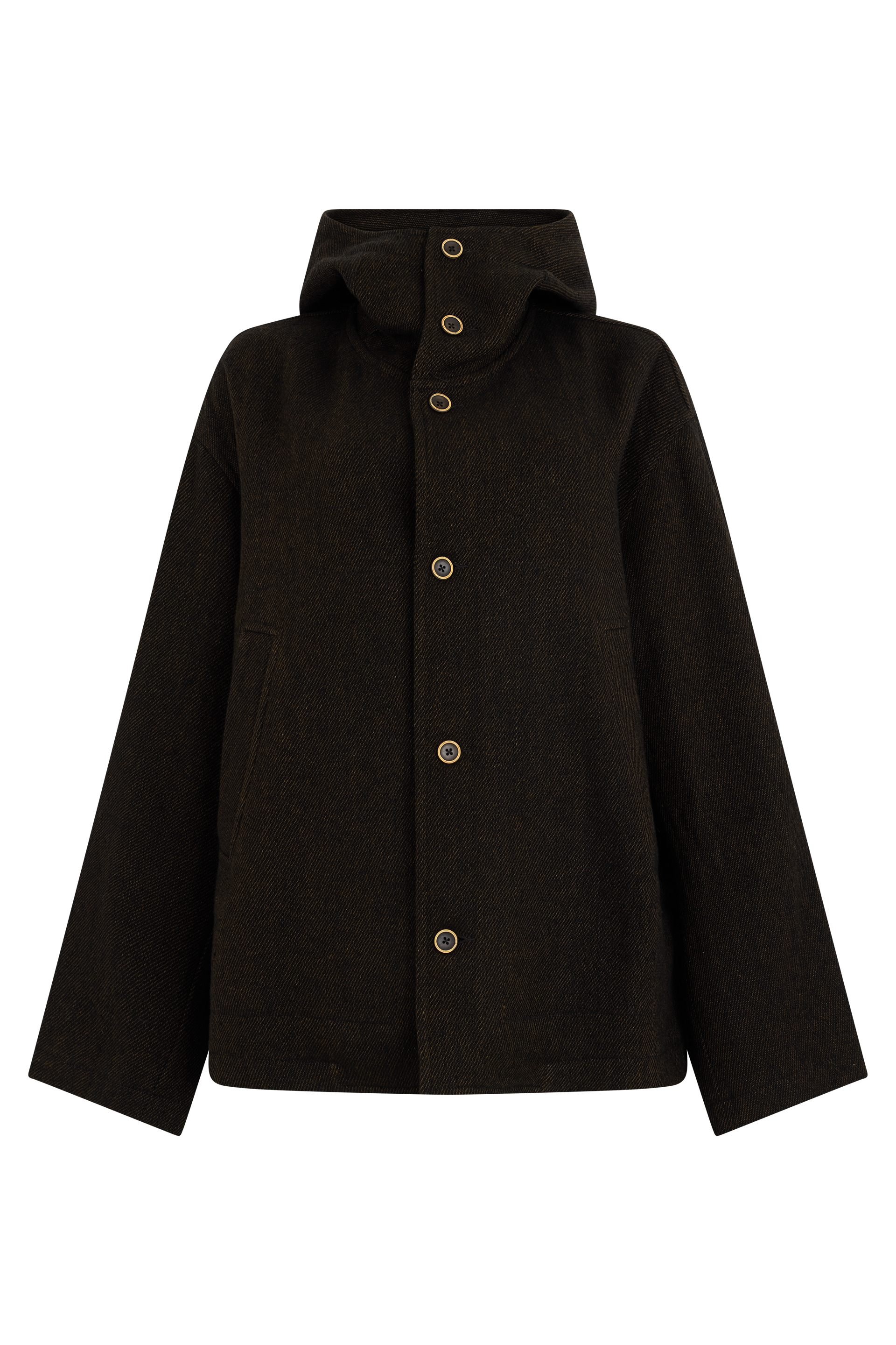 Jacket with buttons