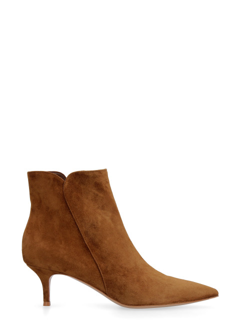Suede ankle boots