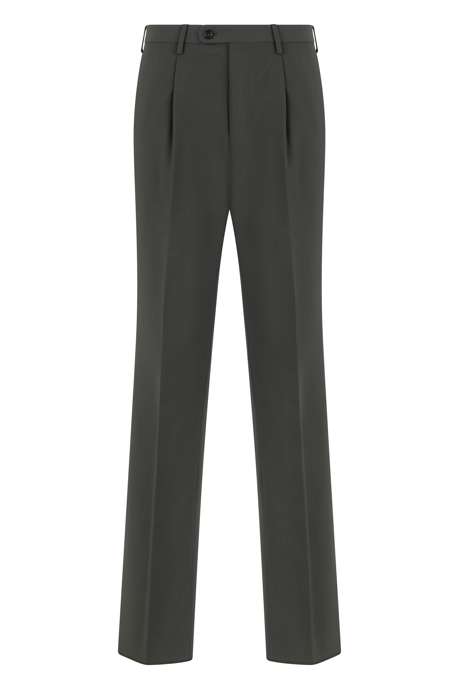Straight cotton pants