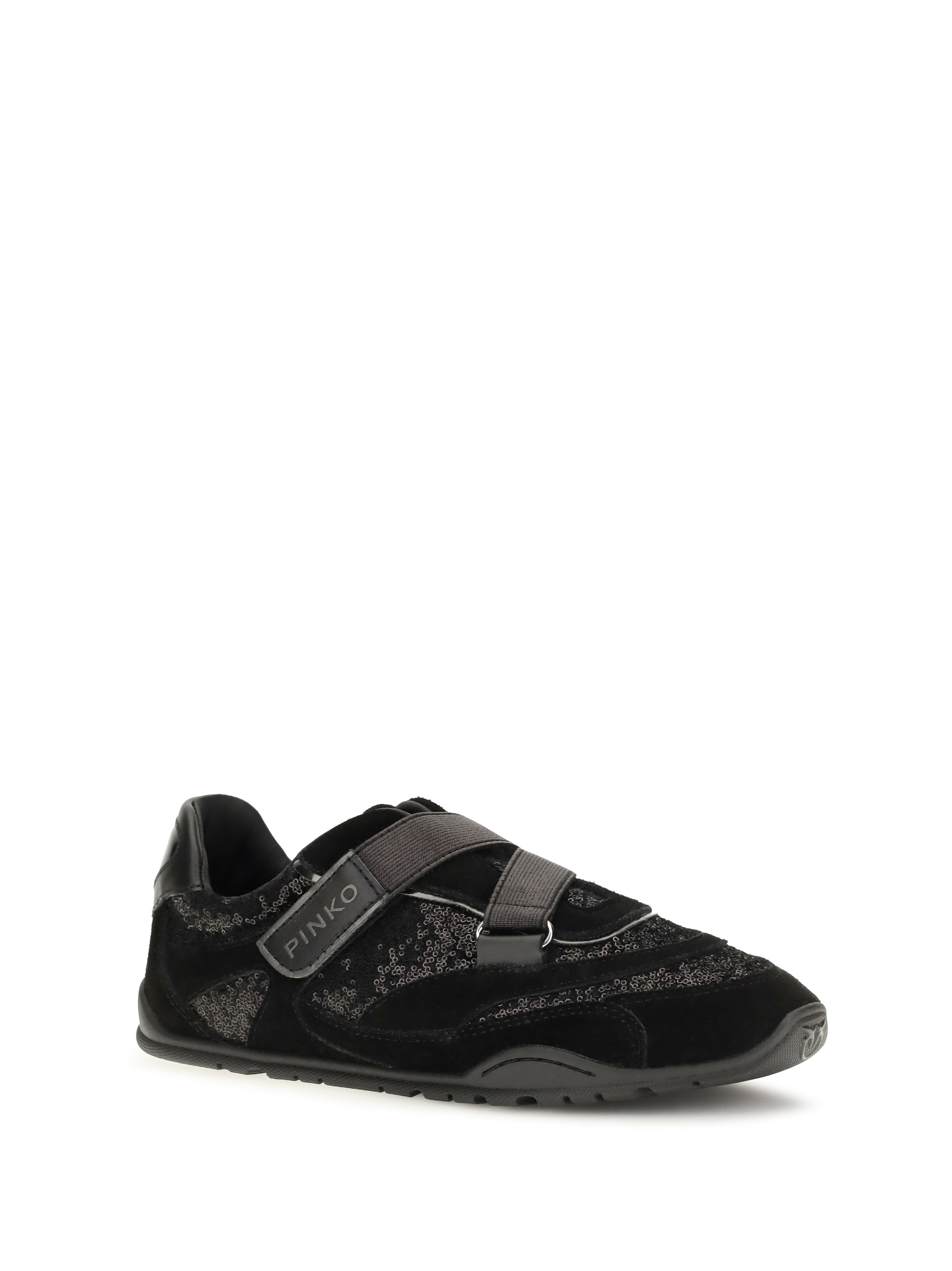 Yulia suede Sneakers with sequins
