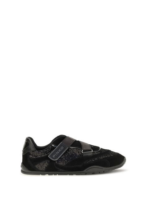 Yulia suede Sneakers with sequins