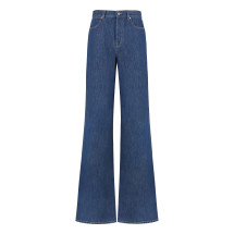 5-pocket straight-leg jeans