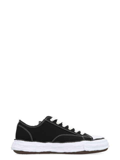 Peterson canvas low-top sneakers