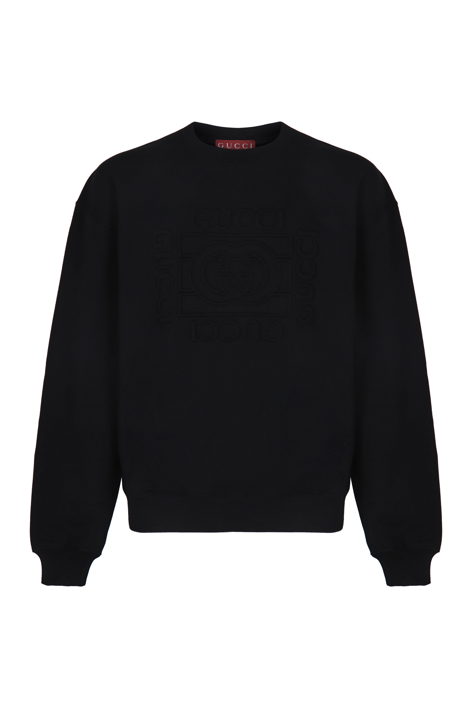 Sweatshirt in brushed cotton jersey