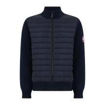 Wool jacket with padded inserts
