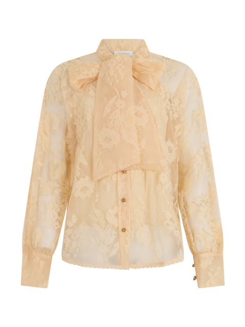 Shirt with bow