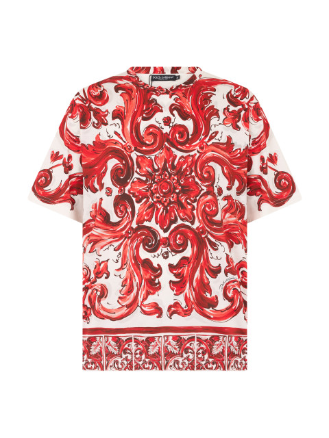 Printed cotton T-shirt