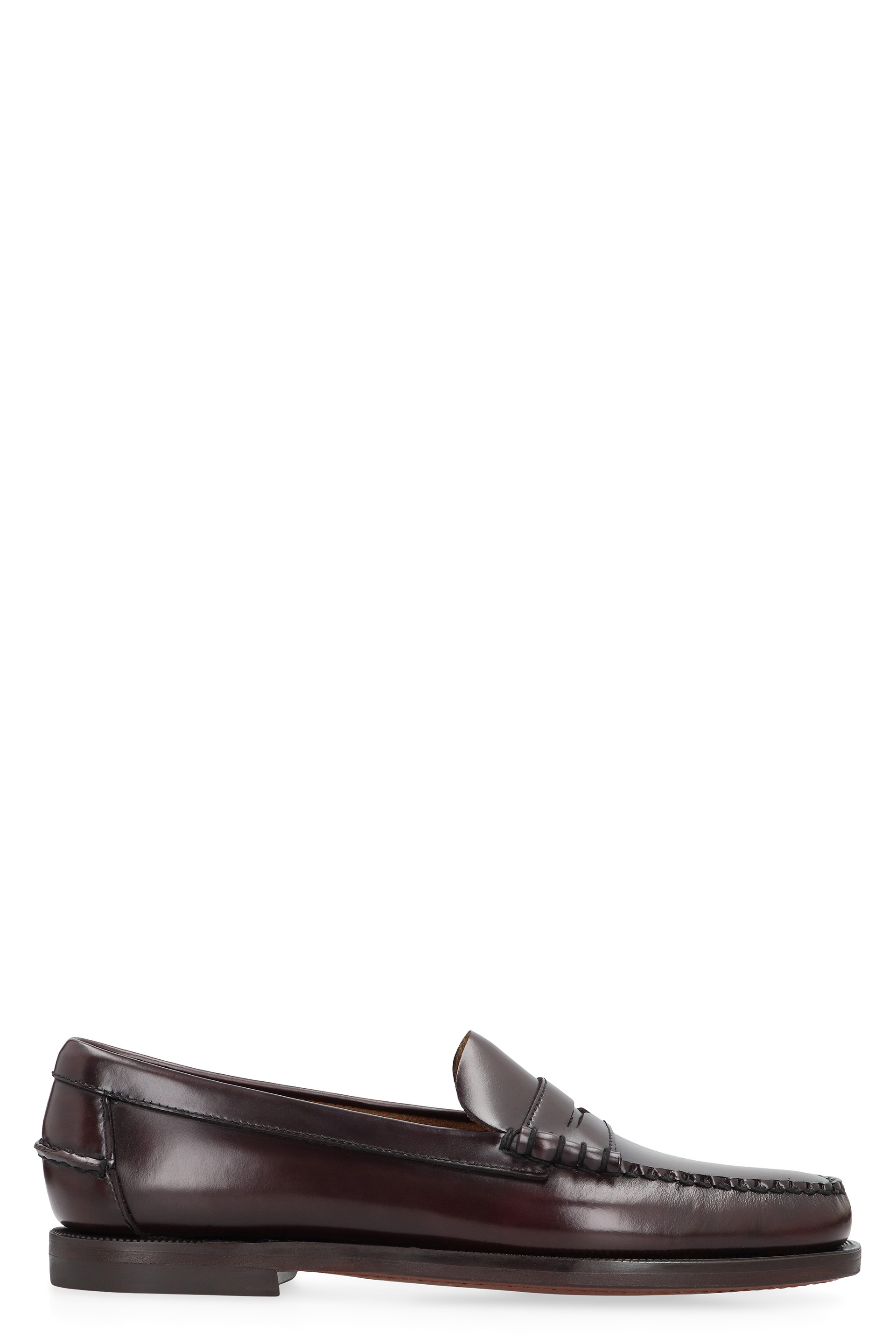 Moccasins Dan in leather