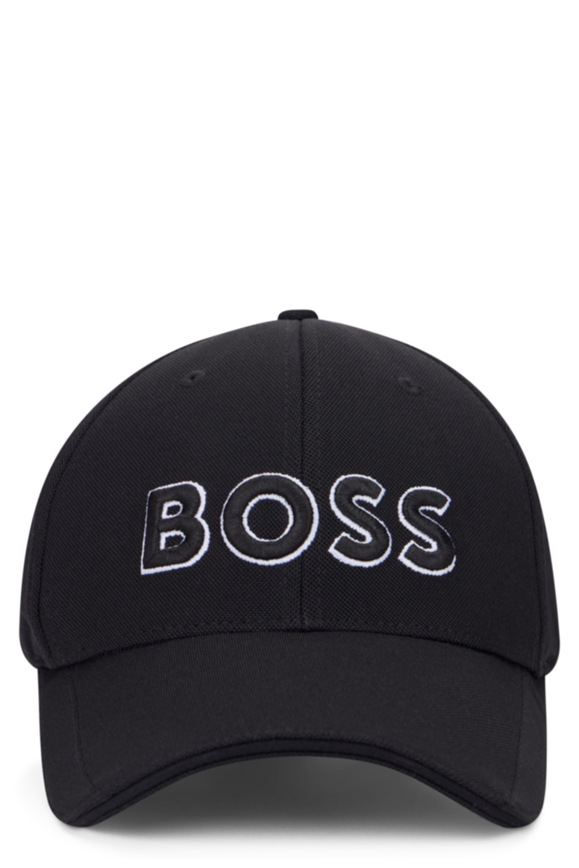 Cap with embroidered logo