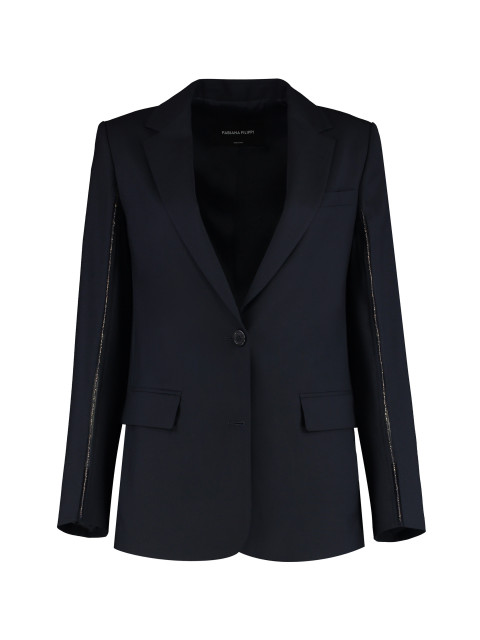 Overshirt in cool wool bistretch