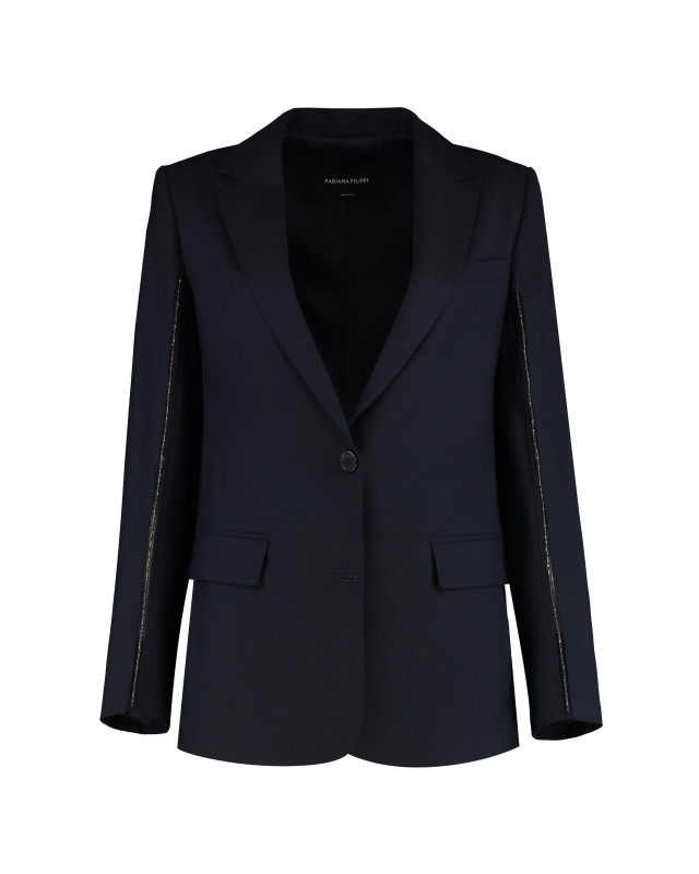 Overshirt in cool wool bistretch