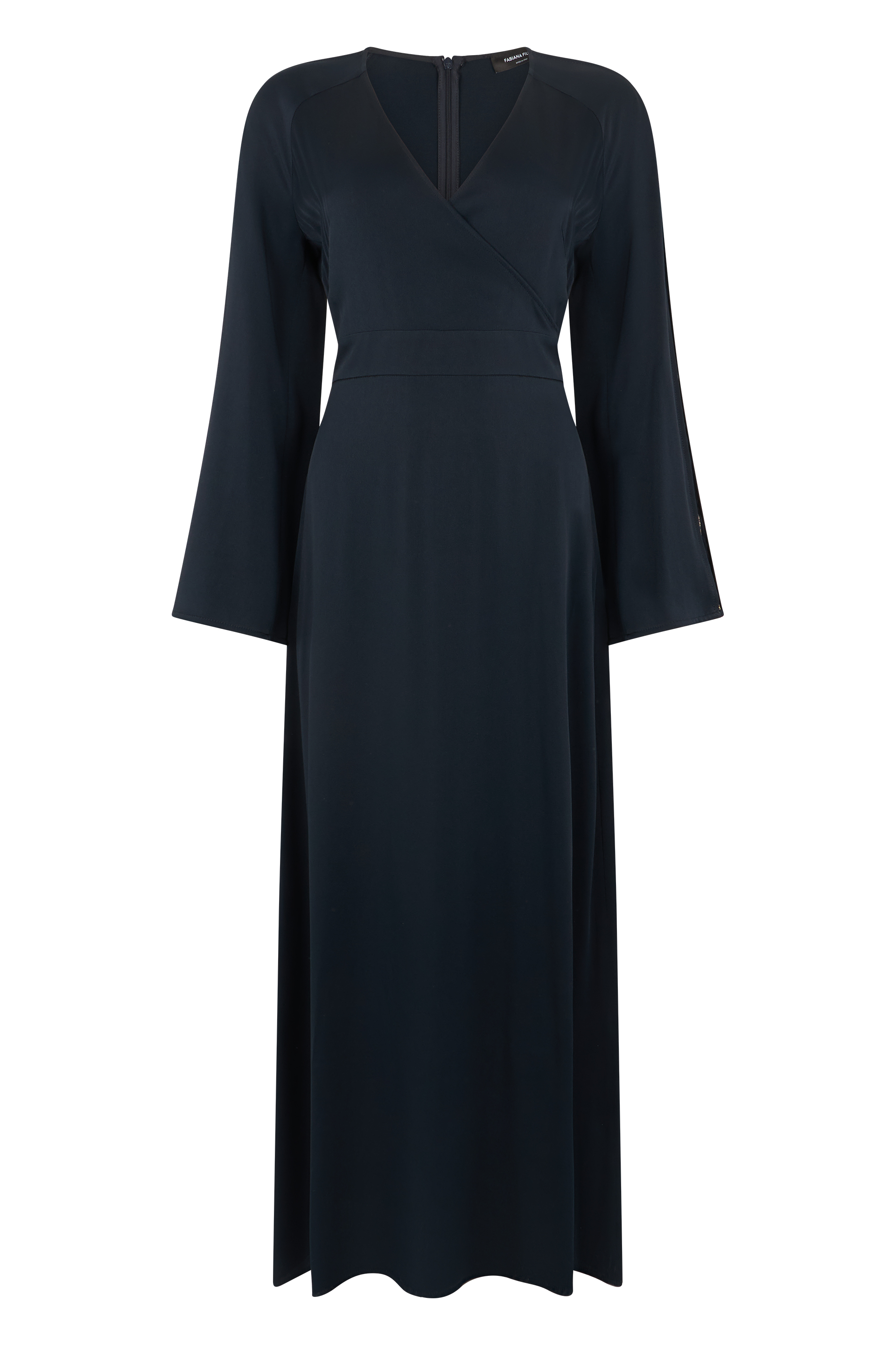 Maxi dress with long sleeves