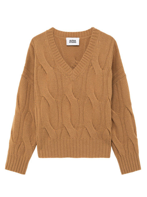 [ALPHA STUDIO] Knitwear FW26 8191A2113