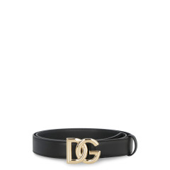 DG buckle leather belt