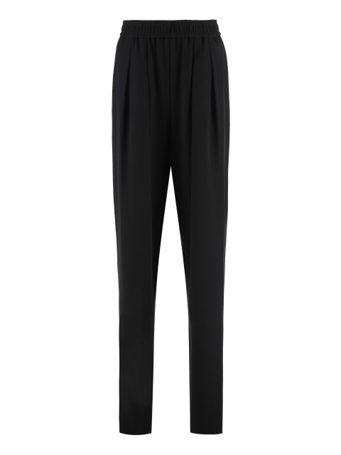 Pants in crêpe