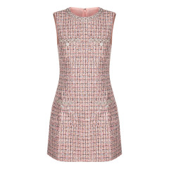 Mini bouclé dress