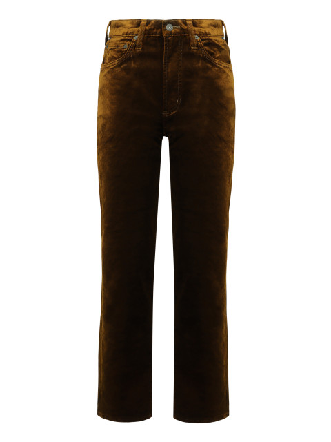 Delfina trousers in velvet