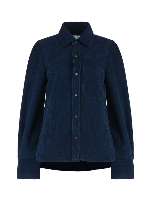 Cordially, I will translate the text from Italian (IT) to English (EN). <br /><br />The translation of "Camicia in velluto a coste" is "Corduroy shirt".