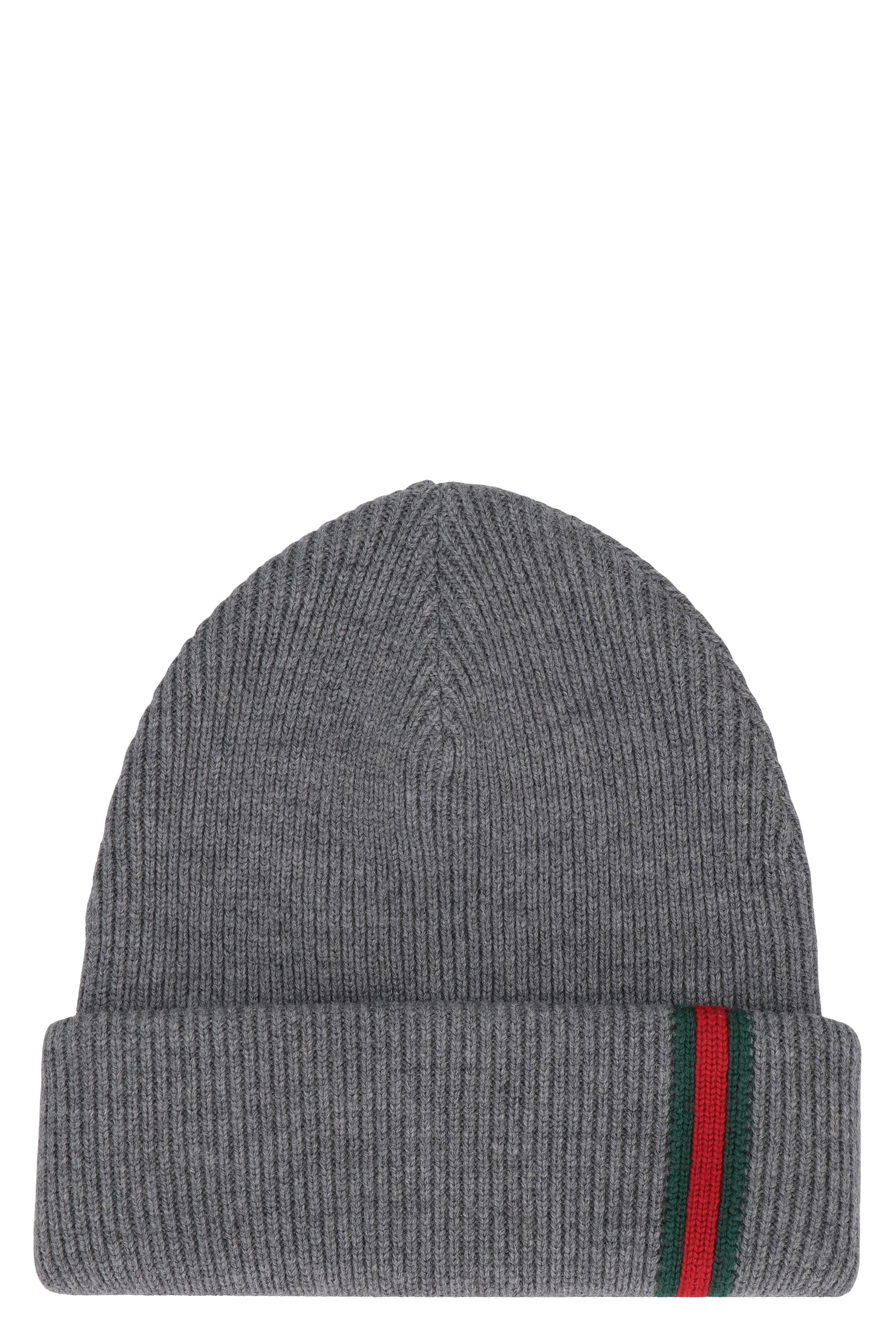 Hat in wool with Web detail
