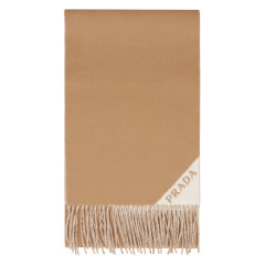 Double cashmere scarf