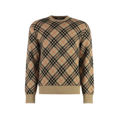 Crew-neck cashmere sweater