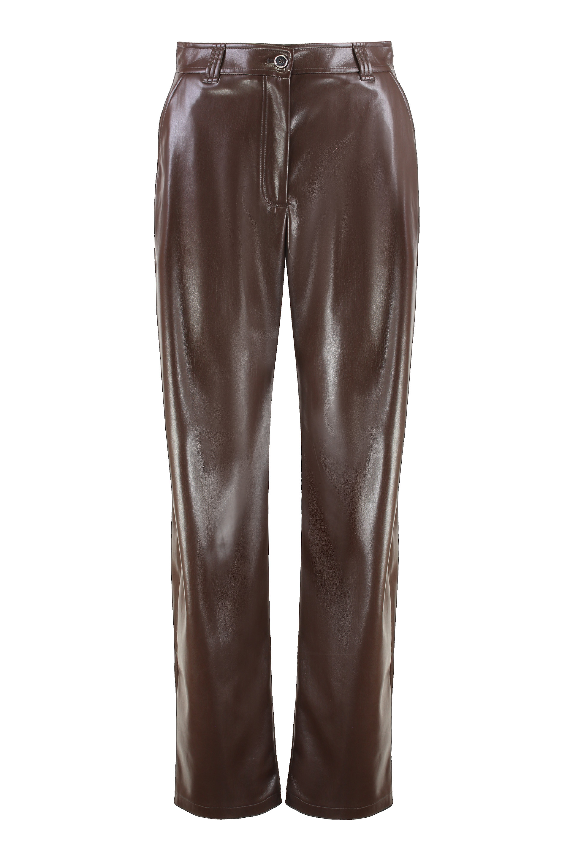 Balloon pants leather effect